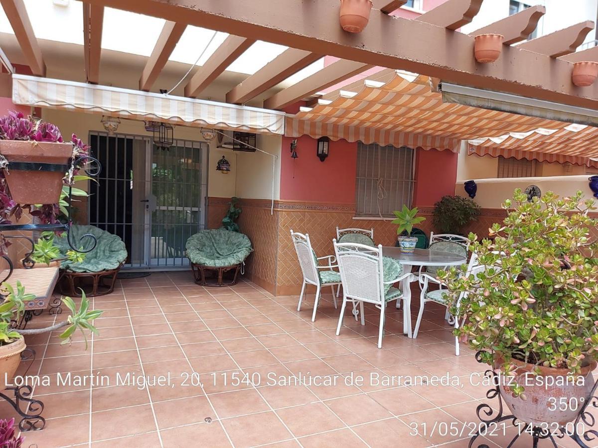 Appartamento Bajo Con Terraza Piscina Y Jardin Sanlúcar de Barrameda Esterno foto